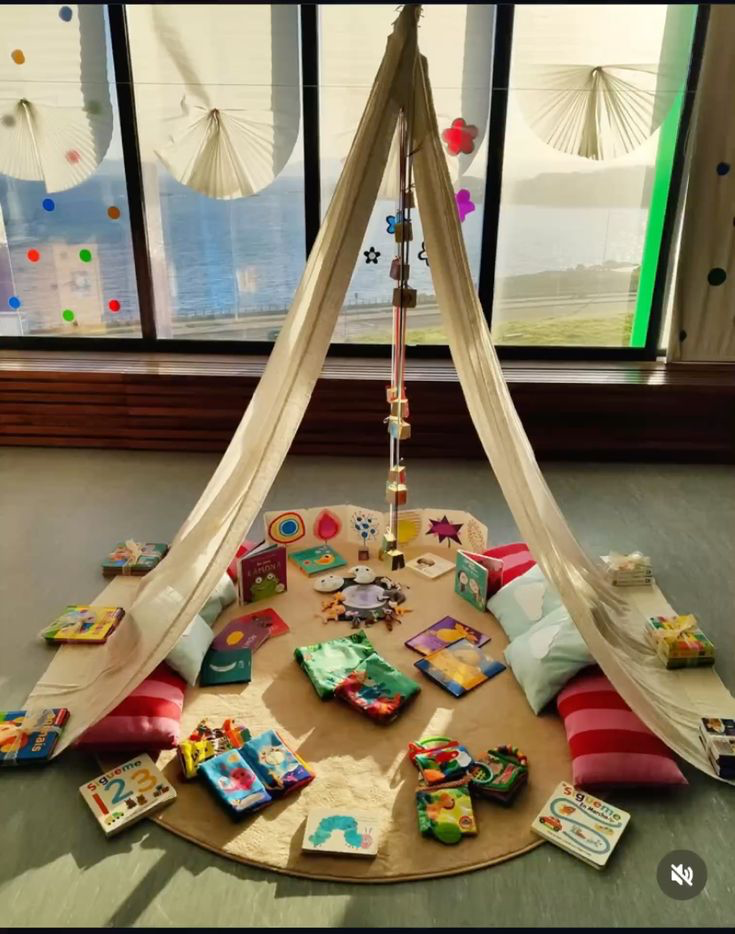 Bebeteca - espacio de calma para bebés y cuidadores